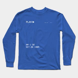 VCR Press Play Long Sleeve T-Shirt